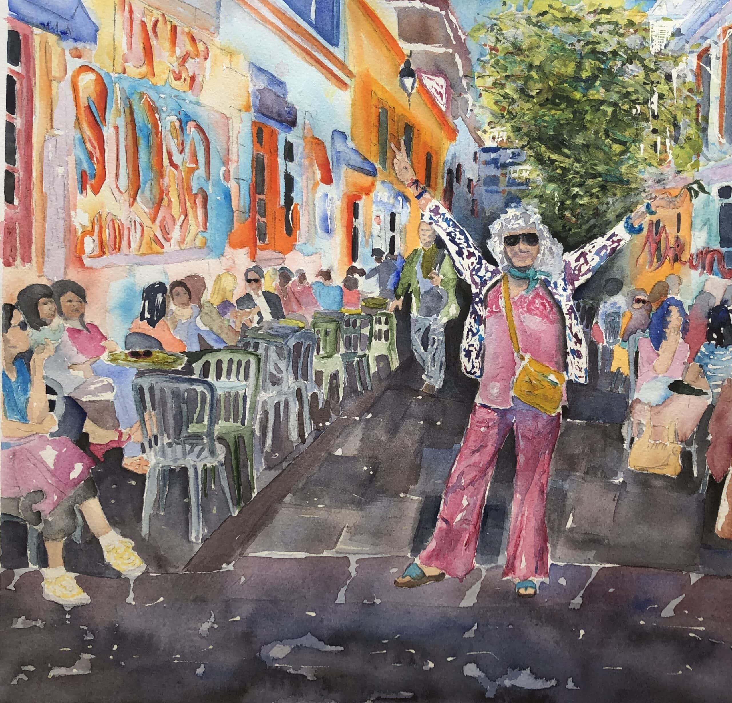 Anabella in Paris - Bravo Wall Art
